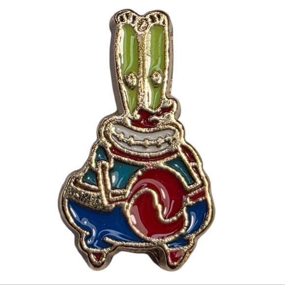 SpongeBob SquarePants & Friends Characters Small Gold Charms YOU PICK 1 - Picture 9 of 11